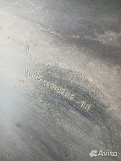 Накладка стойки. Левая Газ Газель 3302