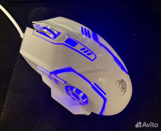 Проводная 6-клавишная мышь skylion F7