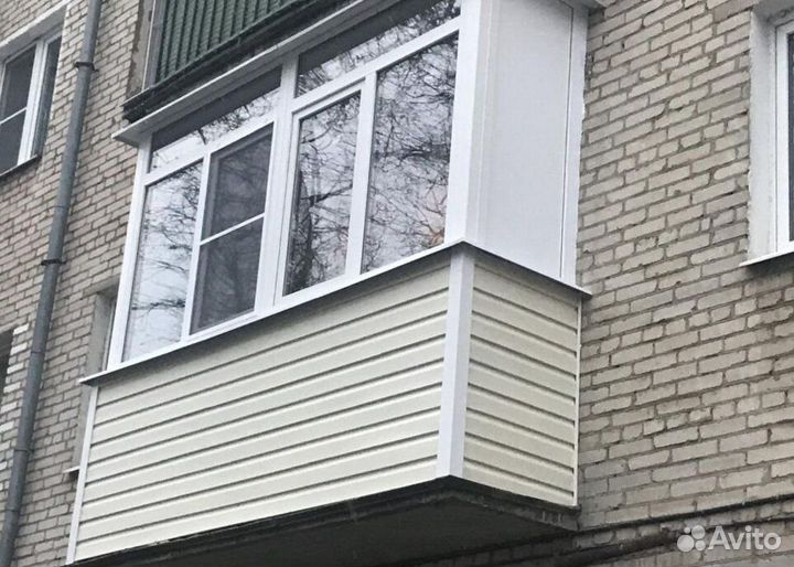 Остекление балконов и лоджий под ключ A9138