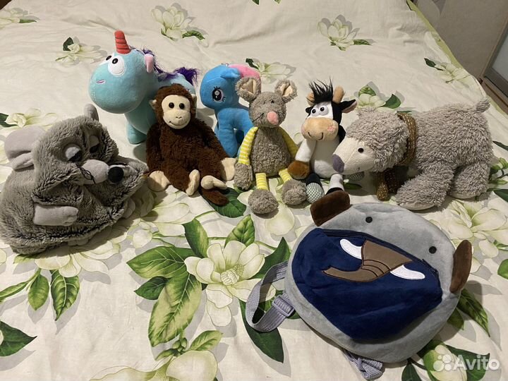 Мягкие игрушки пакетом