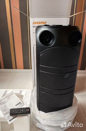 Новая домашняя аудиосистема Digma D-MC1720