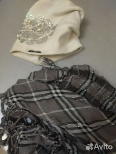 Шапка + шарф-2 комплекта + шапка