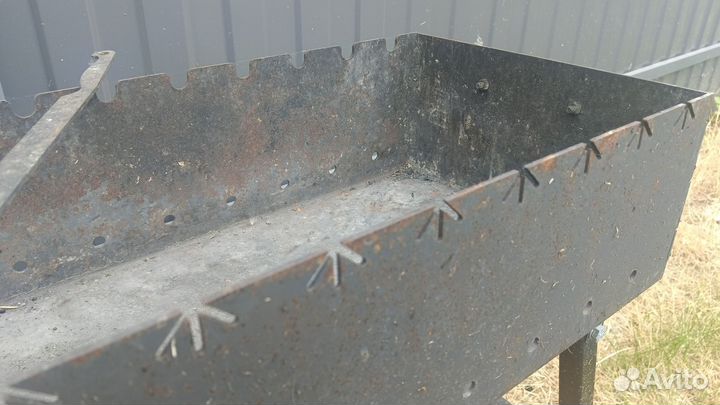 Мангал складной с шампурами