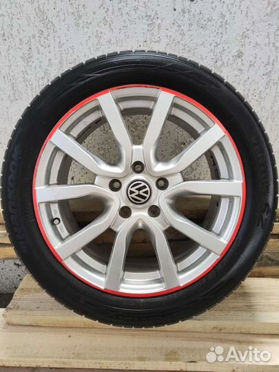 Колеса летние r17 на Vw Jetta