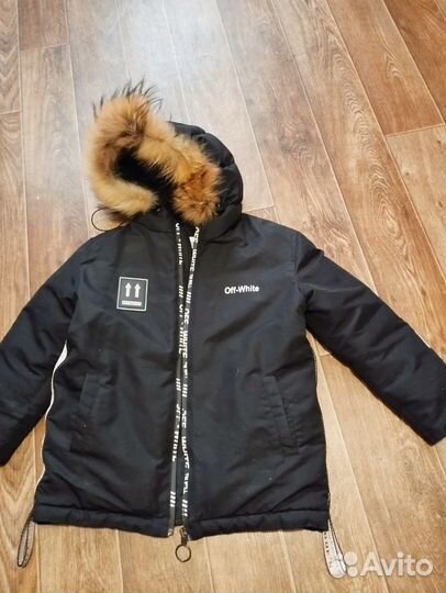 Пуховик зимний на мальчика 116(5-6 лет)