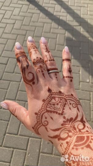 Свежая хна для мехенди. Тату краска