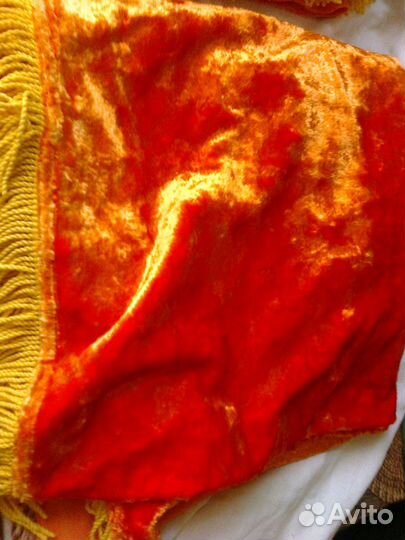 Плюш из СССР оранжевыи