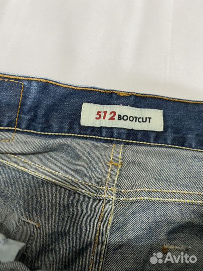 Джинсы Levis 512 оригинал