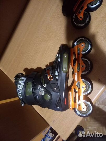 Роликовые коньки размер 37