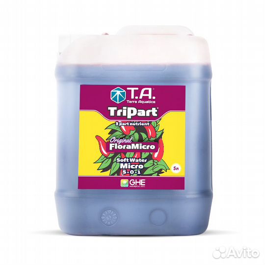 Удобрение T.A. TriPart Micro SW (Flora Micro) 5л