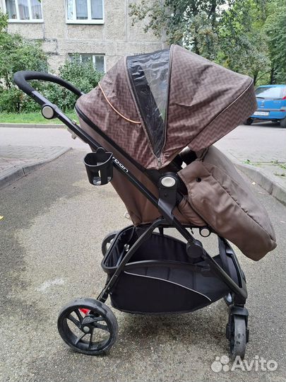Прогулочная коляска babyton urban brown
