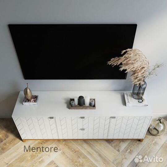 Тумба тв Giorgia с ящиками и дверцами / 184х45х67