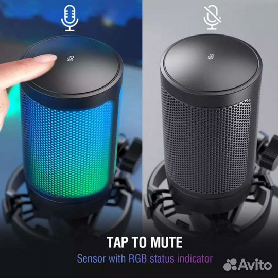 Новый микрофон профессиональный, игровой Fifine