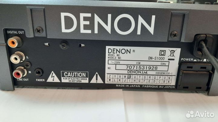 Denon DN-S1000 - DJ CD-проигрыватель