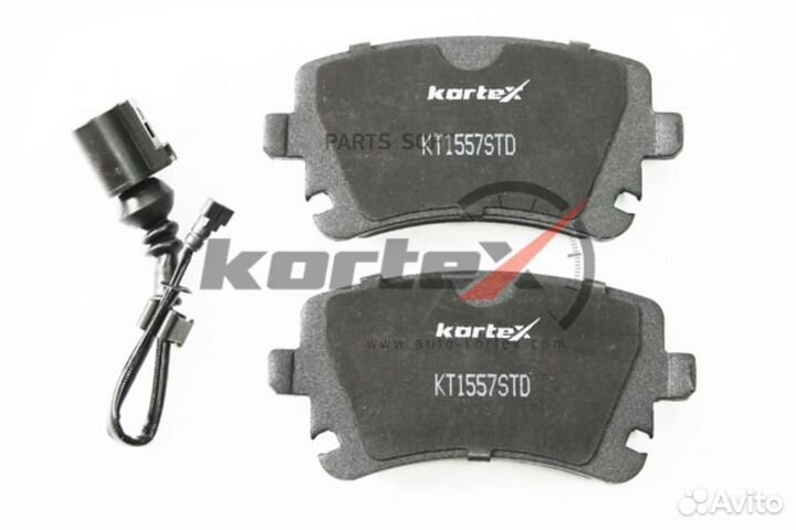 Kortex KT1557STD Колодки торм. VW T5 R16 задн. к-т