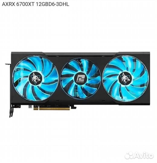 Видеокарта PowerColor AMD Radeon RX 6700 XT gddr6