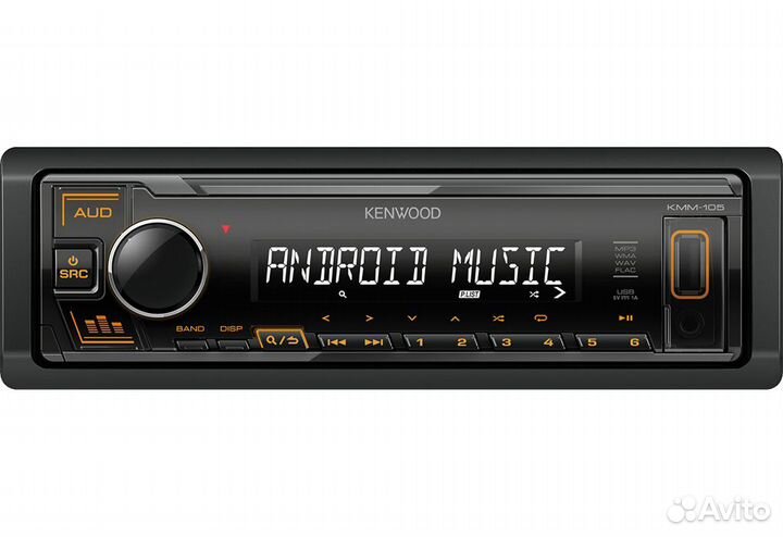 Магнитола kenwood KMM-105AY