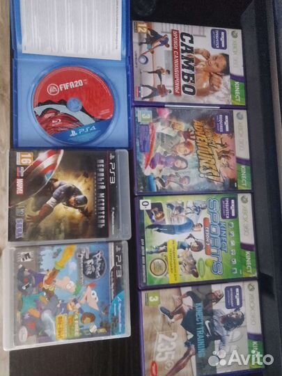 Диски на xbox 360 ps3