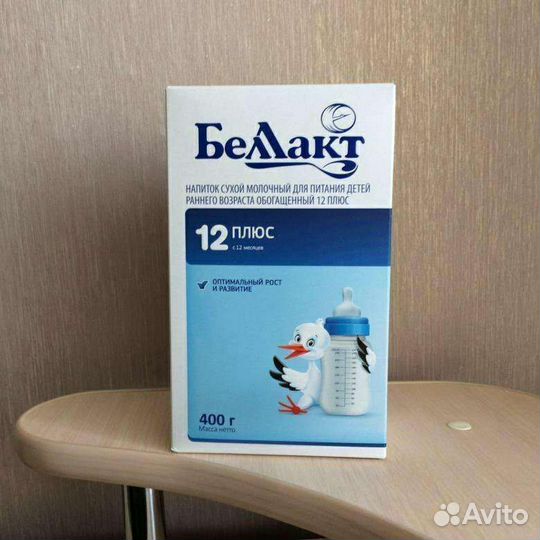 Смесь Беллакт 12+ 400гр много