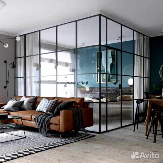 Лофт перегородки