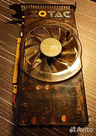 Видеокарта Zotac GTX 550 ti 1GB