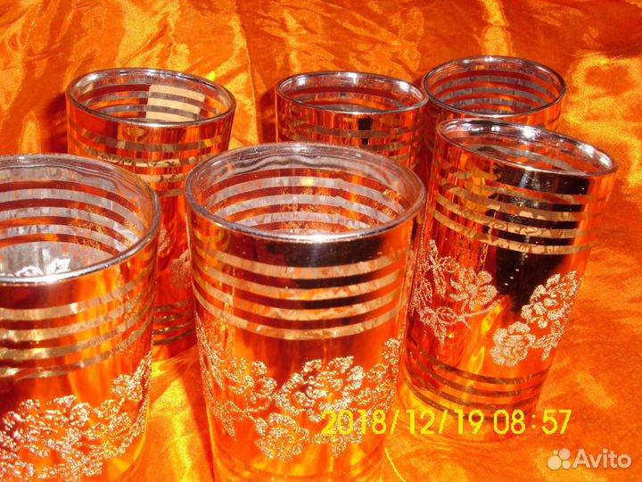 Стаканы стекло, хрусталь из СССР, банки