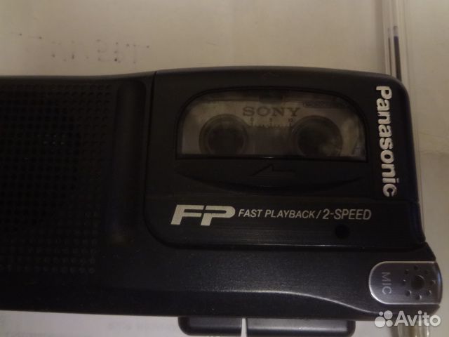 Кассетный диктофон panasonic