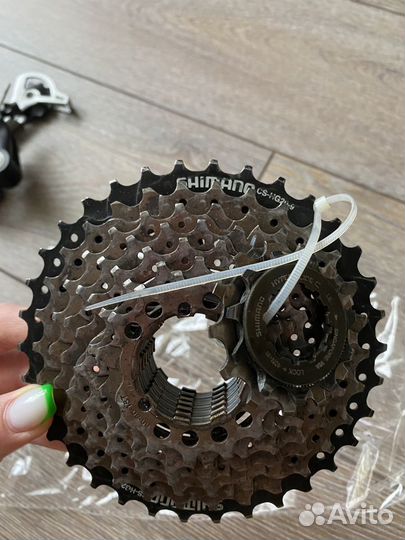 Комплект трансмиссии Shimano Deore 7скоростей