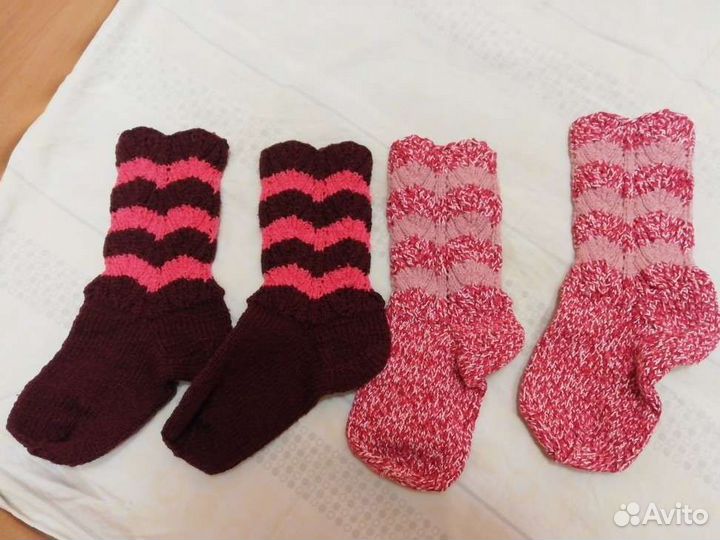 Носки вязаные
