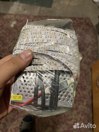 Блок питания 12v + лента