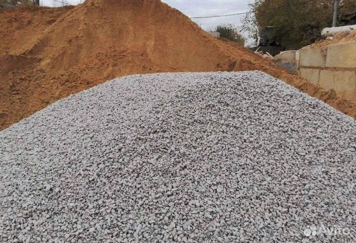 Щебень известняковый с доставкой