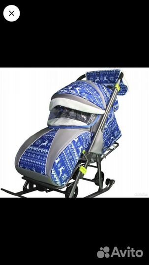 Коляска санки