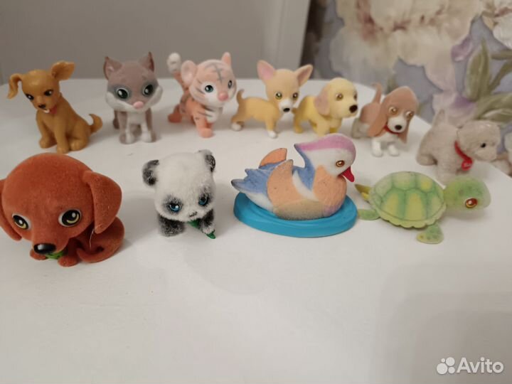 Киндер игрушки Бархатные разные