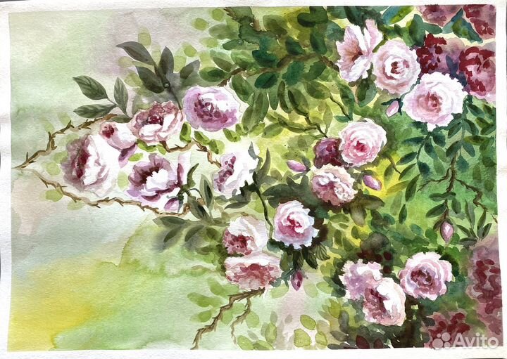 Картина Акварельная живопись