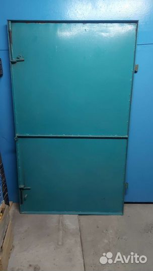 Ворота гаражные металлические бу