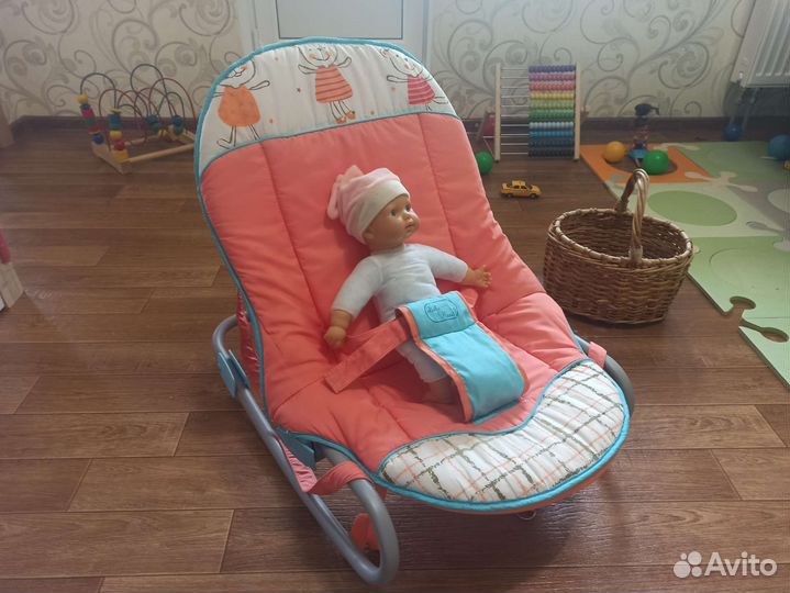 Шезлонг качалка для малыша