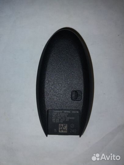 Ключ зажигания Nissan Оригинал