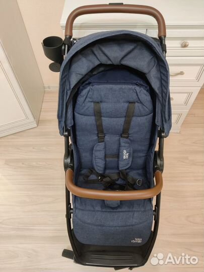 Коляска Britax Roemer B-Agile R, Navy InBrown