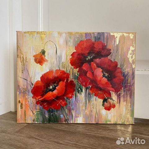 Интерьерная картина «Маки»