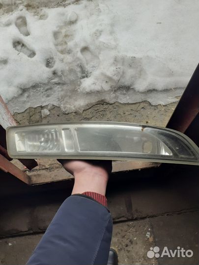 Противотуманные фара nissan almera