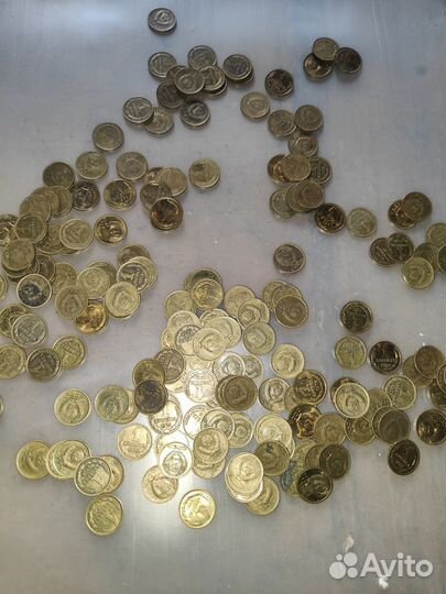 Монета копейка СССР