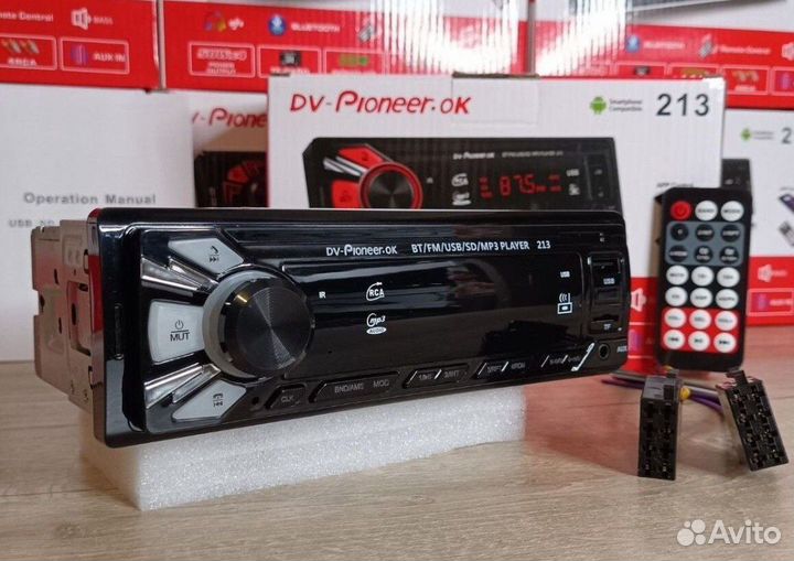 Автомагнитола pioneer с bluetooth