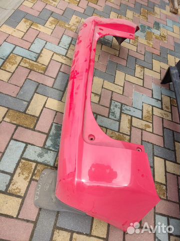 Бампер задний Toyota Ractis 100