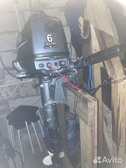 Продам лодочный мотот SEA-PRO F6S 4 тактный
