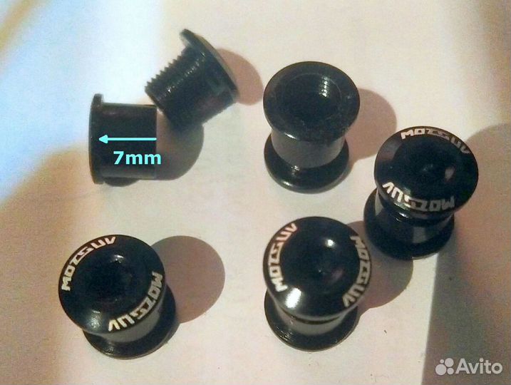 Звезды и бонки для системы crancset велосипеда