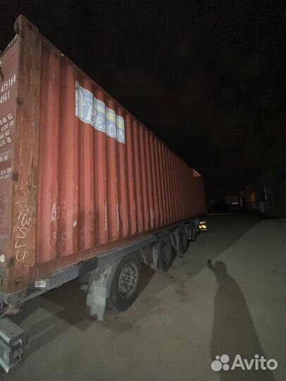 Контейнер сухогрузный и морской 6;12 метров. Арт 2