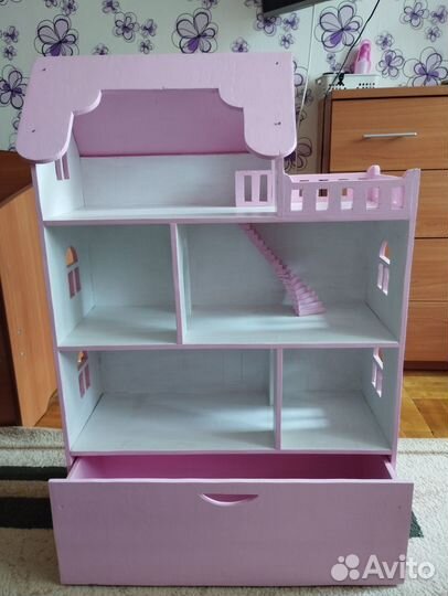 Кукольный домик с ящиком