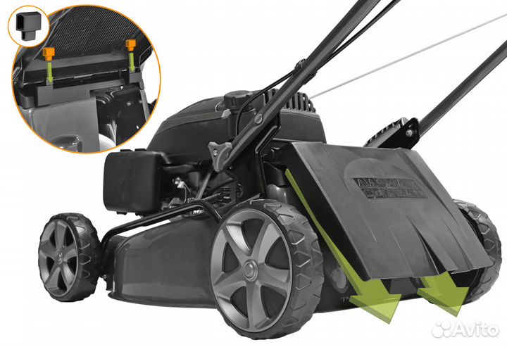 Газонокосилка бензиновая 