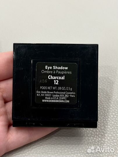Тени Bobbi Brown Eye shadow (charcoal 12) оригинал