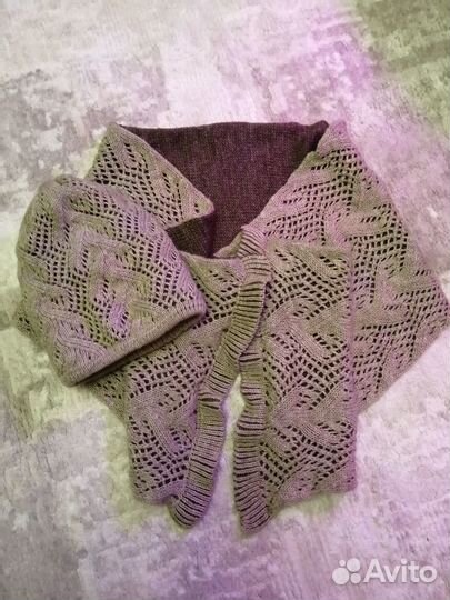 Комплект шапка и шарф женские